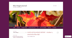 Desktop Screenshot of bluedragonjournal.com