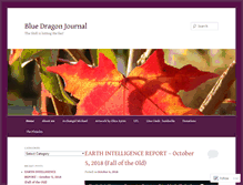 Tablet Screenshot of bluedragonjournal.com
